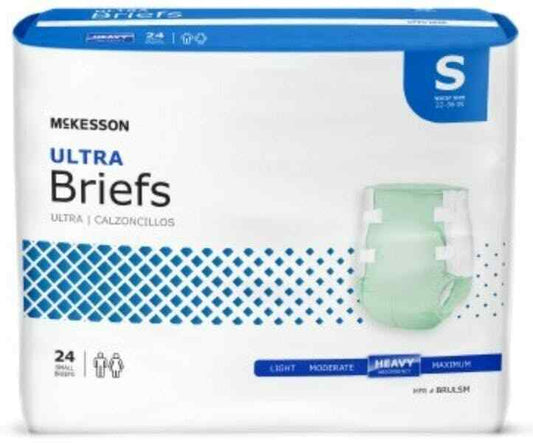 McKesson Ultra Heavy Absorbency Adult Disposable Brief Diapers S/M/L/XL/XXL