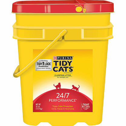 Purina Tidy Cats Clumping Multi Cat Litter 24/7 Performance 20, 35 & 40 Lbs