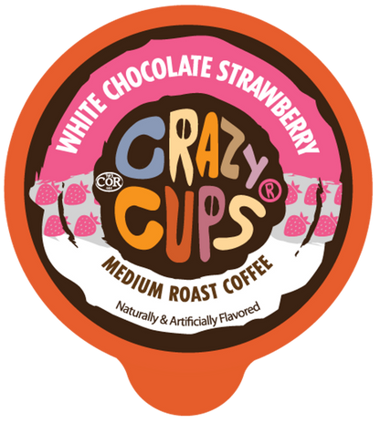 Crazy Cups Flavored Assorted Coffee Pods, Keurig K Cup Compatible, 22 - 80 ct