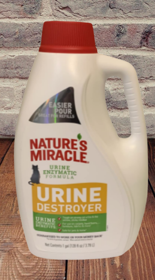 Nature's Miracle Cat Urine Destroyer Liquid & Foam For Carpets, Floor Furniture
