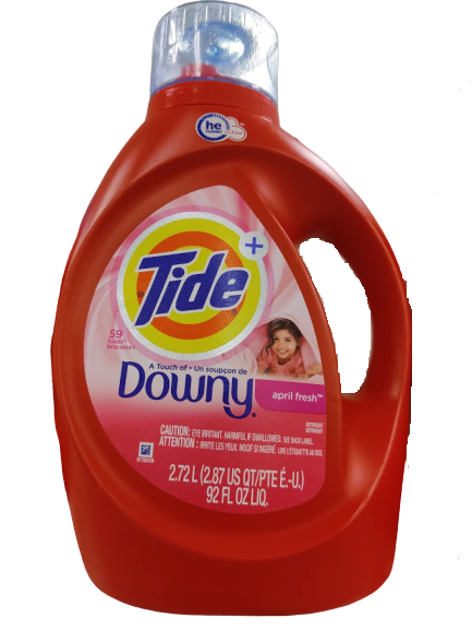 Tide Plus Downy April Fresh HE Liquid Laundry Detergent - 92, 138 & 154 oz
