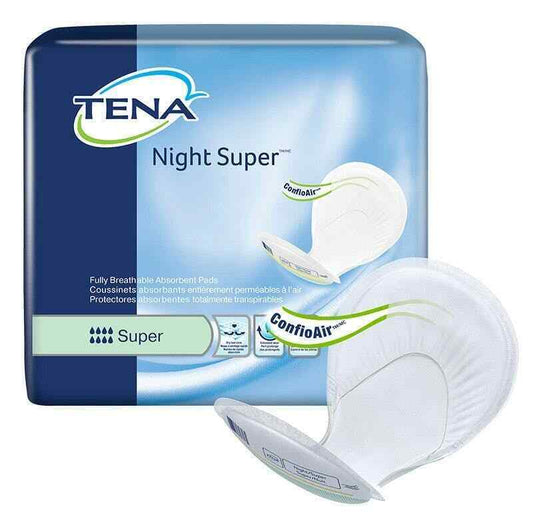 TENA Night Super Bladder Control Incontinence Pads Heavy Absorbency, 48 Count
