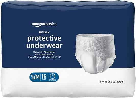 Unisex Incontinence Protective Underwear Diapers, Overnight Compare To Depend