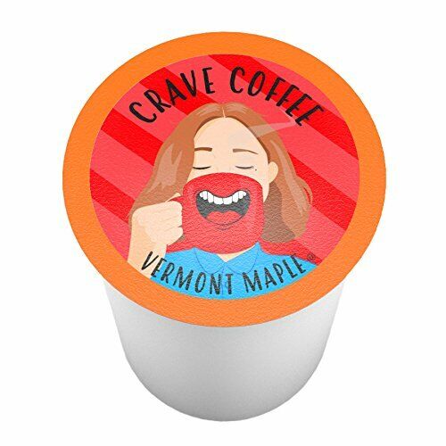Crave Flavored Coffee Pods Blend Compatible w 2.0 K-Cup Brewers 40 - 100 Ct