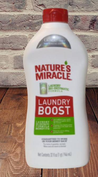 Nature's Miracle Laundry Boost Dog & Cat Stain & Odor Removal Additive 32 oz