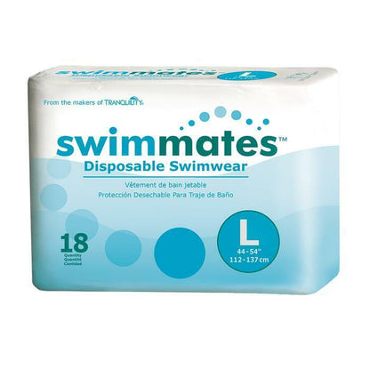 Swimmates Adult Disposable Incontinence Swimwear Diapers Briefs, S/M/L/XL/2XL