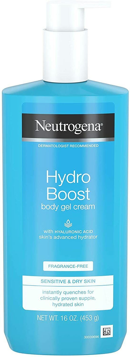 Hydro Boost Hydrating Lotion Body Gel Cream, Sensitive & Dry Skin, 16 oz ️️️