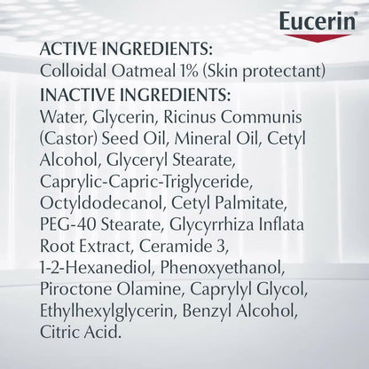 Eucerin Eczema Relief Cream, Full Body Lotion for Eczema-Prone Skin 8 oz Tube ️
