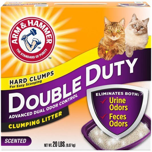Arm & Hammer Forever Fresh & Double Duty Clumping Multi Cat Litter 20-40 Lbs
