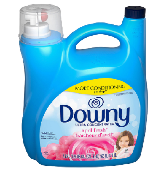 Downy Ultra Liquid Fabric Conditioner Softener, April Fresh 164 oz 190 loads