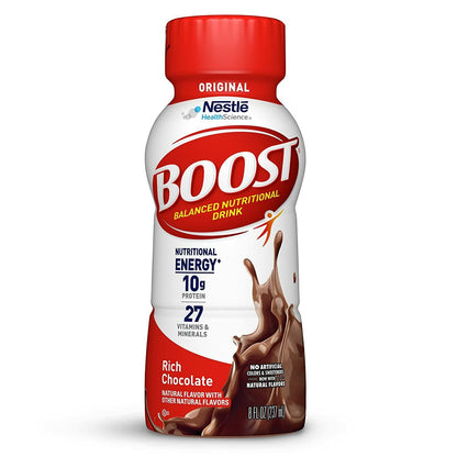 Boost Original Complete Nutritional Drink Assortment 8 Fl Oz Bottle, 24 Ct