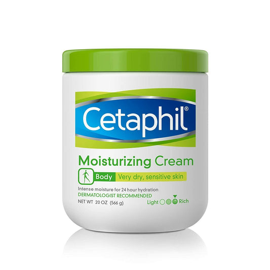 Cetaphil Moisturizing Body Cream For Very Dry Sensitive Skin, 20 Oz