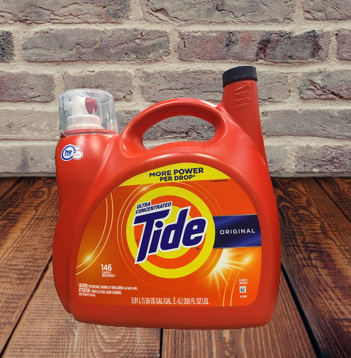 Tide Original HE Turbo Liquid Laundry Detergent, 25, 64, 96 & 107 Loads