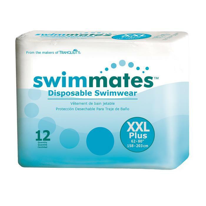 Swimmates Adult Disposable Incontinence Swimwear Diapers Briefs, S/M/L/XL/2XL