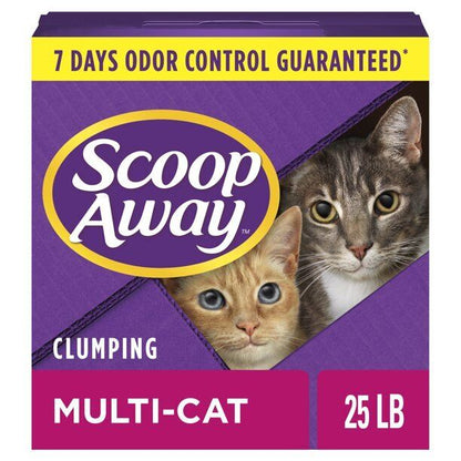Scoop Away Multi-Cat Clumping Scented Cat Litter, Meadow Fresh Scent