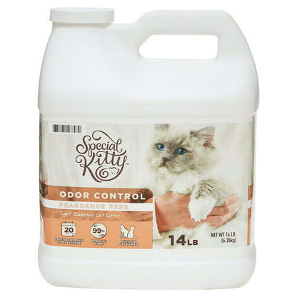 Special Kitty Odor Control Tight Clumping Cat Litter, Fresh Scent 20 or 40 lbs