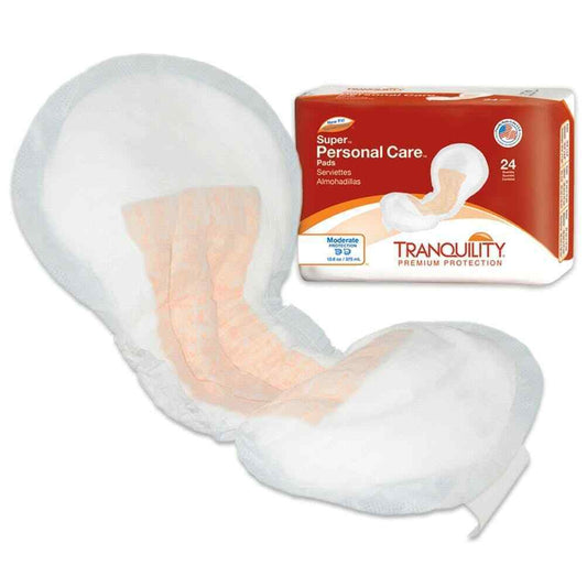 Tranquility Super/Ultimate/Overnight Unisex Personal Care Incontinence Pads