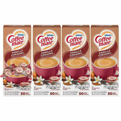 Nestle Coffee mate Coffee Creamer Singles, Assorted Flavors 50 - 200 Count