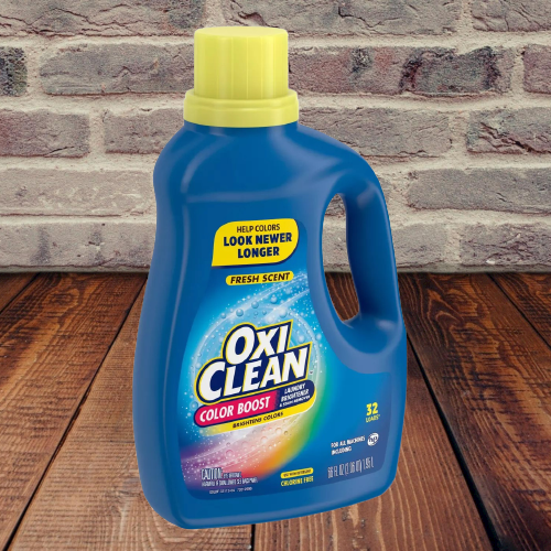 OxiClean Color Boost Brightener +Stain Remover Liquid Fresh Scent 66 oz 32 Lds