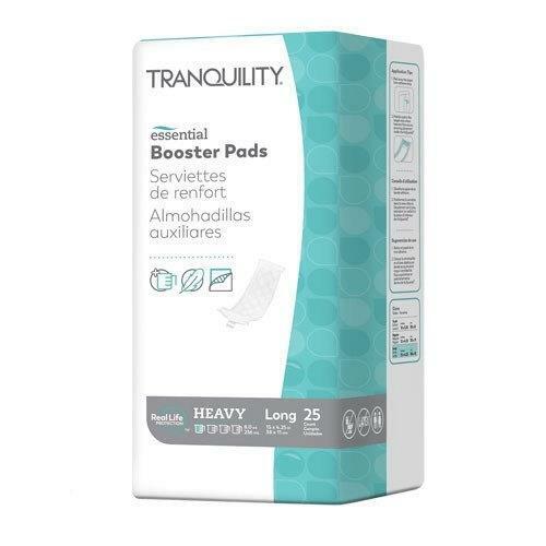 Tranquility Essential Booster Pads, Heavy Absorbency, Youth, Regular, Long