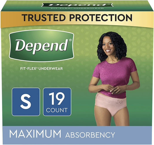 Depend FIT-FLEX Incontinence Underwear For Women Maximum S / M / L / XL / XXL