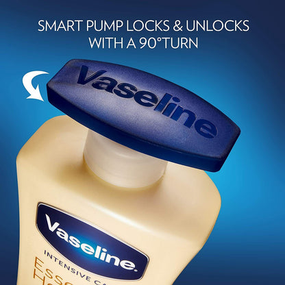 Vaseline Intensive Care Body Lotion Essential Healing, 20.3 oz (3 Bottles)