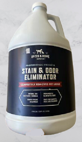 Rocco & Roxie Professional Strength Pet Urine Stain & Odor Eliminator 32, 128