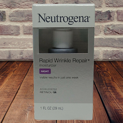 Neutrogena Rapid Repair Retinol Anti Wrinkle Night Moisturizer Cream, 1 oz ️️