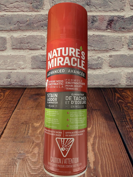 Nature’s Miracle Advanced Stain and Odor Eliminator for Severe Dog Messes