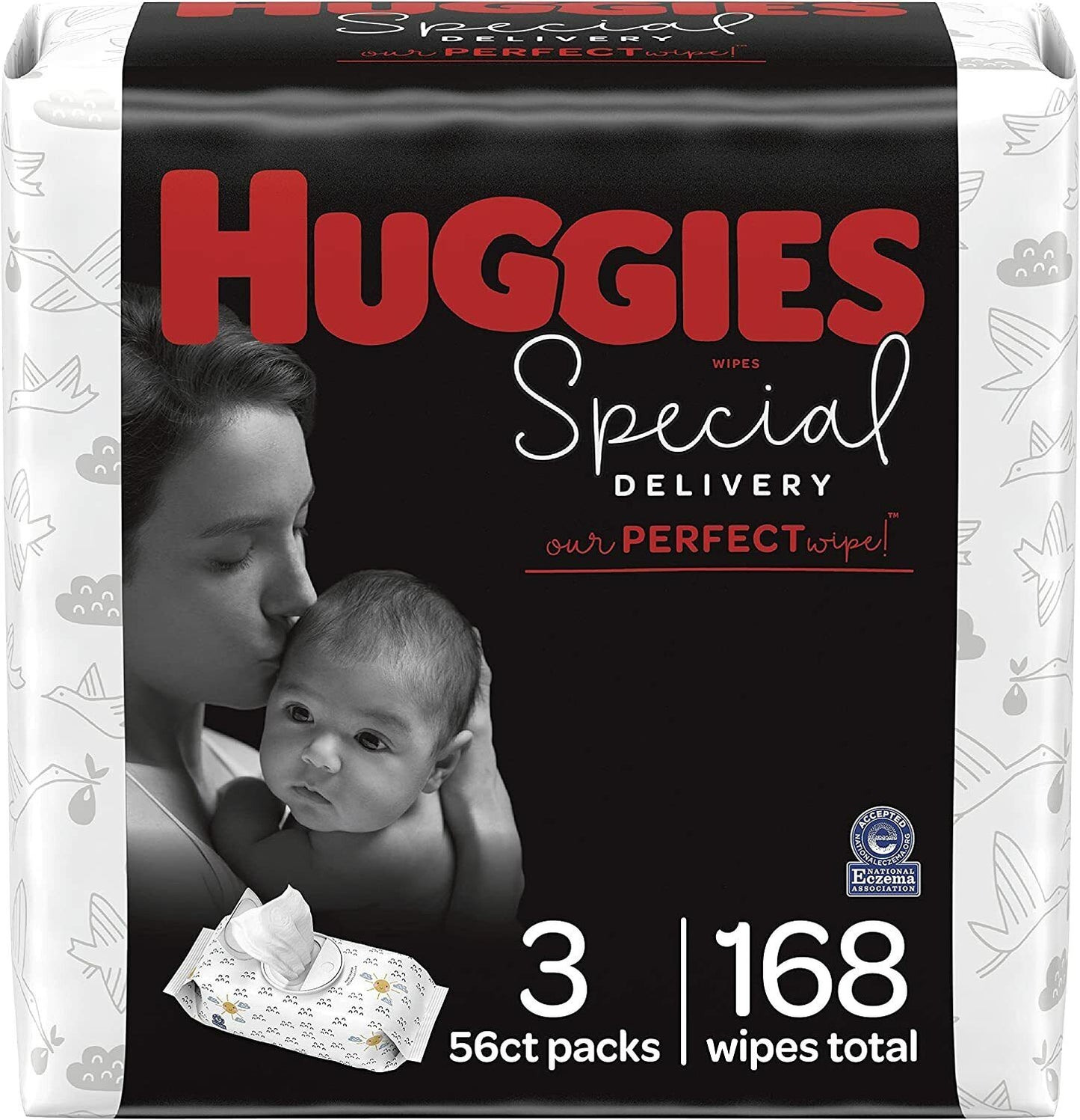 Huggies Special Delivery Hypoallergenic Baby Diaper Wipes 56 - 672 Wipes