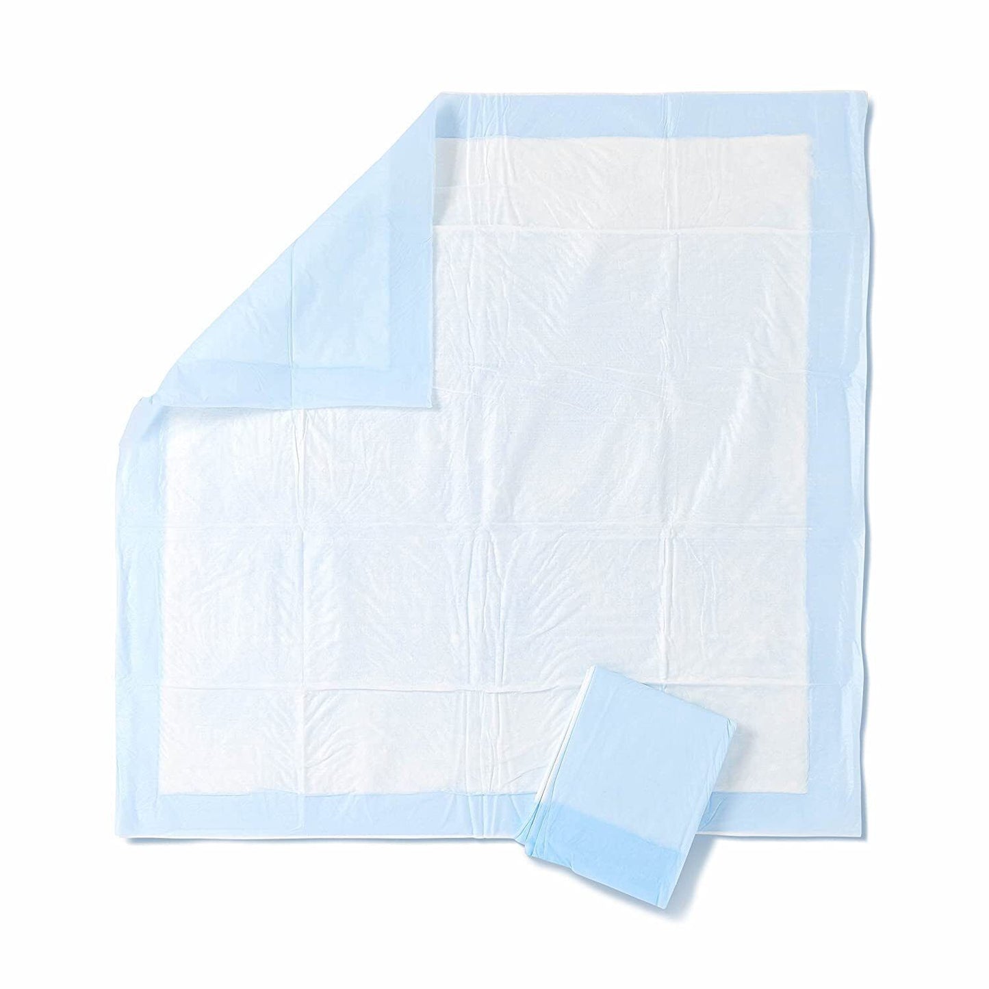 Medline Deluxe Fluff Incontinence Underpads Bed Pee Chux, 30 x 30, 90 Pads