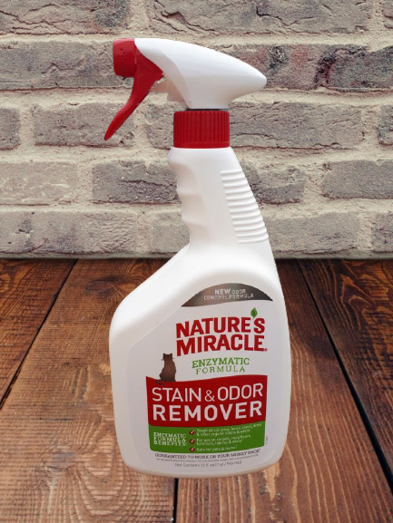 Just for Cats Stain and Odor Remover For Urine, Feces, Drool, Vomit & More