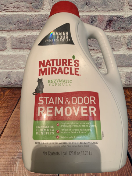 Just for Cats Stain and Odor Remover For Urine, Feces, Drool, Vomit & More