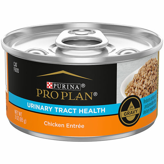 Purina Pro Plan Urinary Tract Health Adult Wet Cat Food In Gravy - 24 Cans