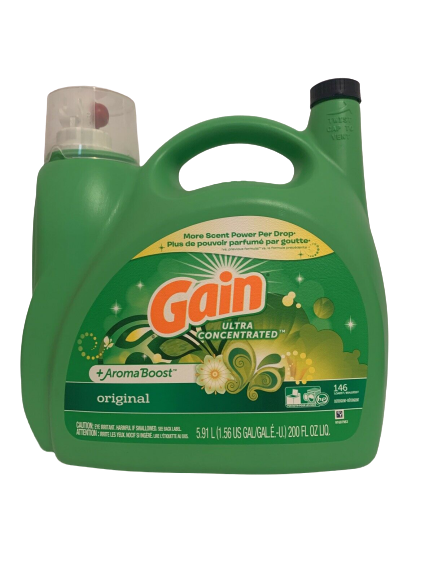 Gain AromaBoost Original HE Liquid Laundry Detergent 138 oz, 96 Loads ️️️