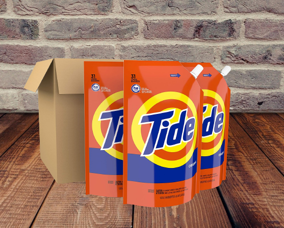 Tide Original HE Turbo Liquid Laundry Detergent, 25, 64, 96 & 107 Loads