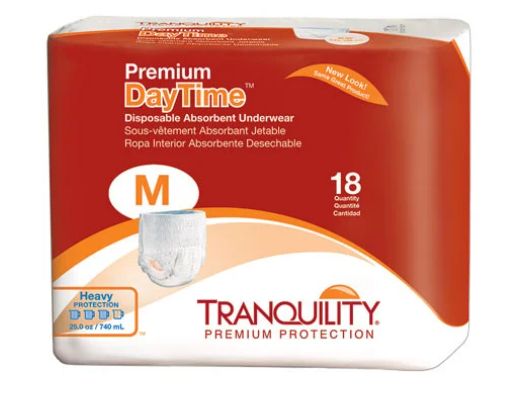 Tranquility Premium Daytime Pull-On Underwear Diapers Heavy, M/L/XL/XXL