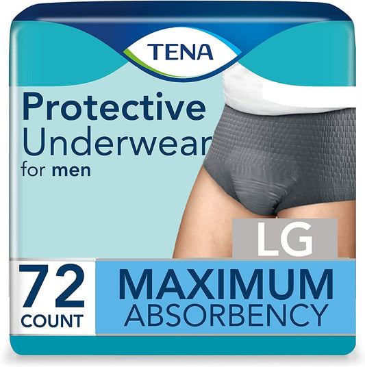 Tena ProSkin Incontinence Bladder Control Underwear for Men, Maximum