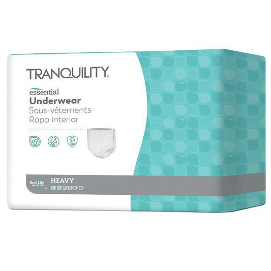 Tranquility Essential Unisex Incontinence Underwear Pull Up Diapers, L/XL/XXL